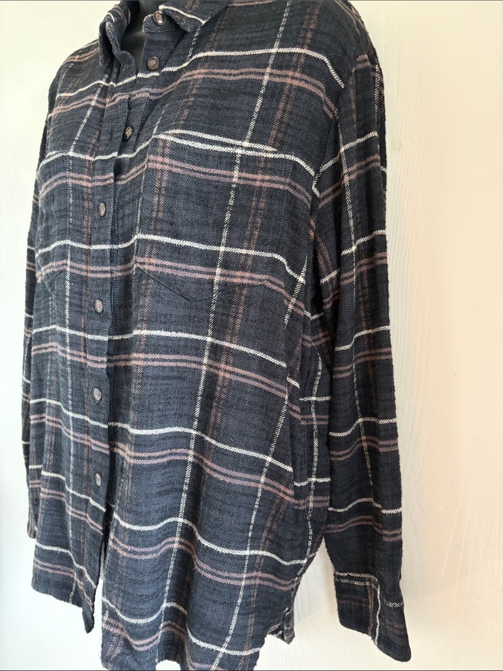 Madewell Slub Flannel Sunday Shirt - Picture 3 of 8